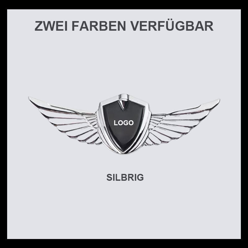 Autoaufkleber mit Flügeln aus Metall🦅（2er-Pack）/Metal wings car stickers 🦅 (pack of 2)