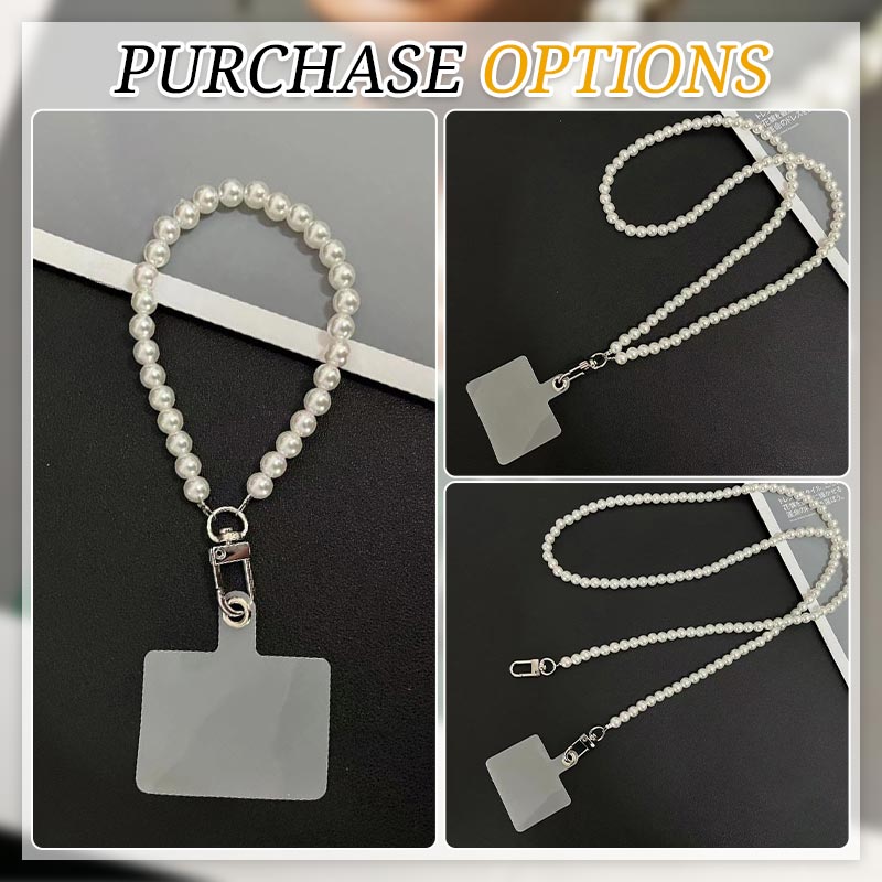 Halter Pearl Phone Chain