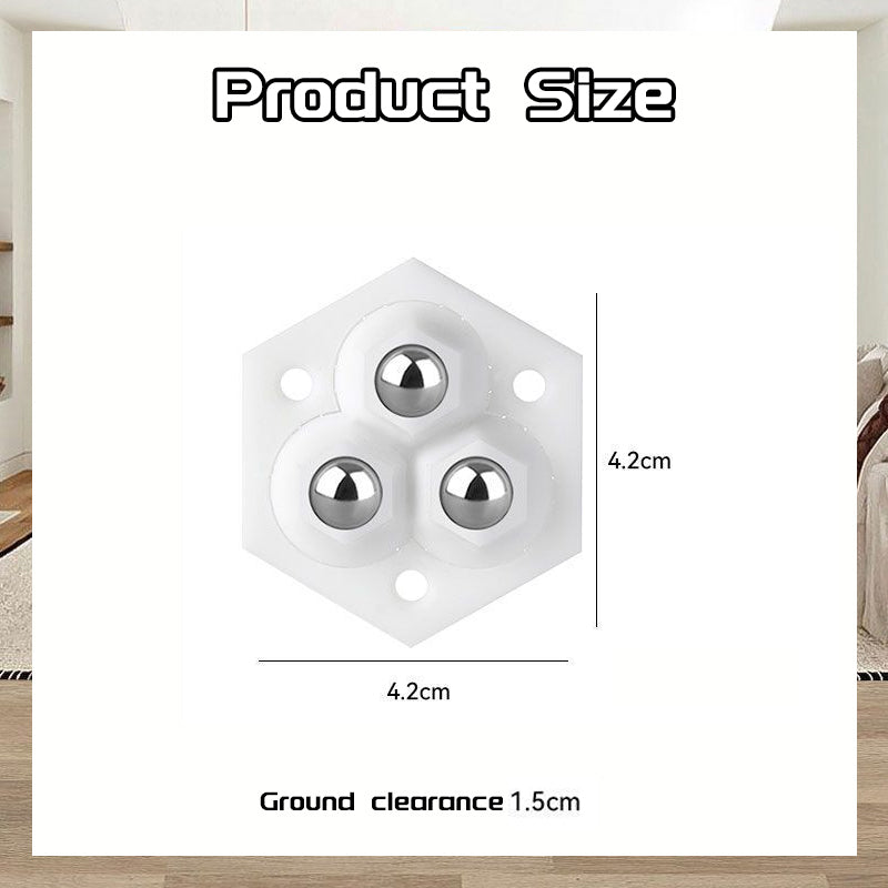 Drill-Free Universal Ball Pulley