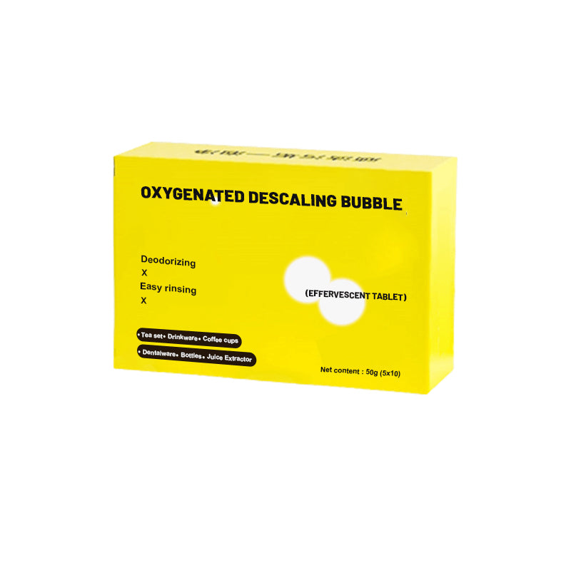 Decontamination And Descaling Effervescent Tablets