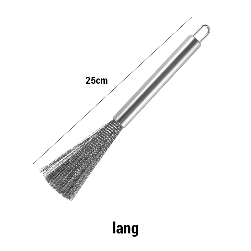 Topfbürste aus Edelstahl/stainless steel pot brush
