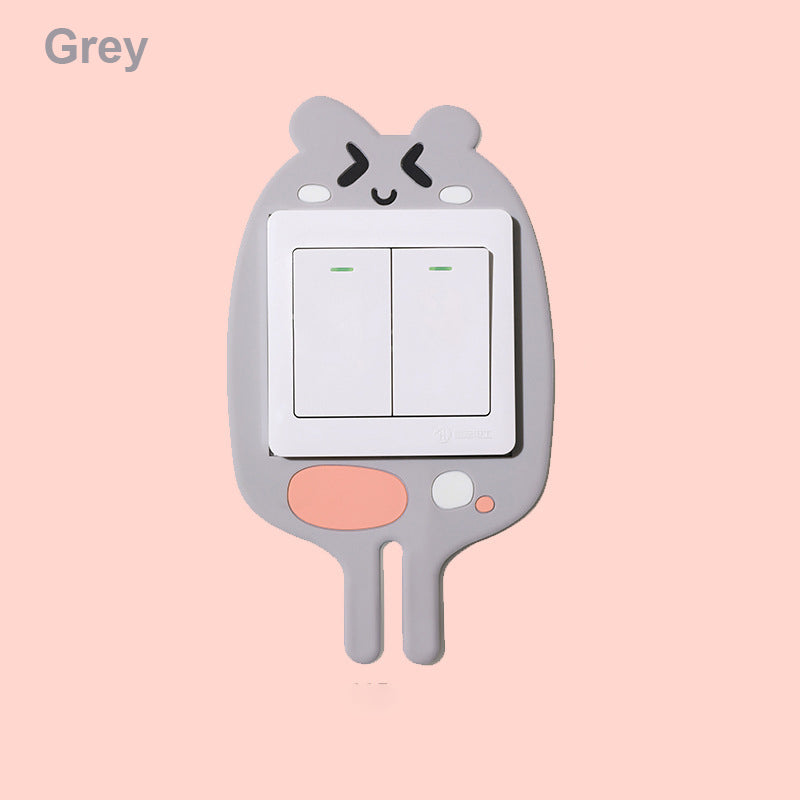 Cartoon Luminous Switch Sticker Hook