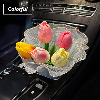 Tulip Bouquet Car Ornaments(5pcs)