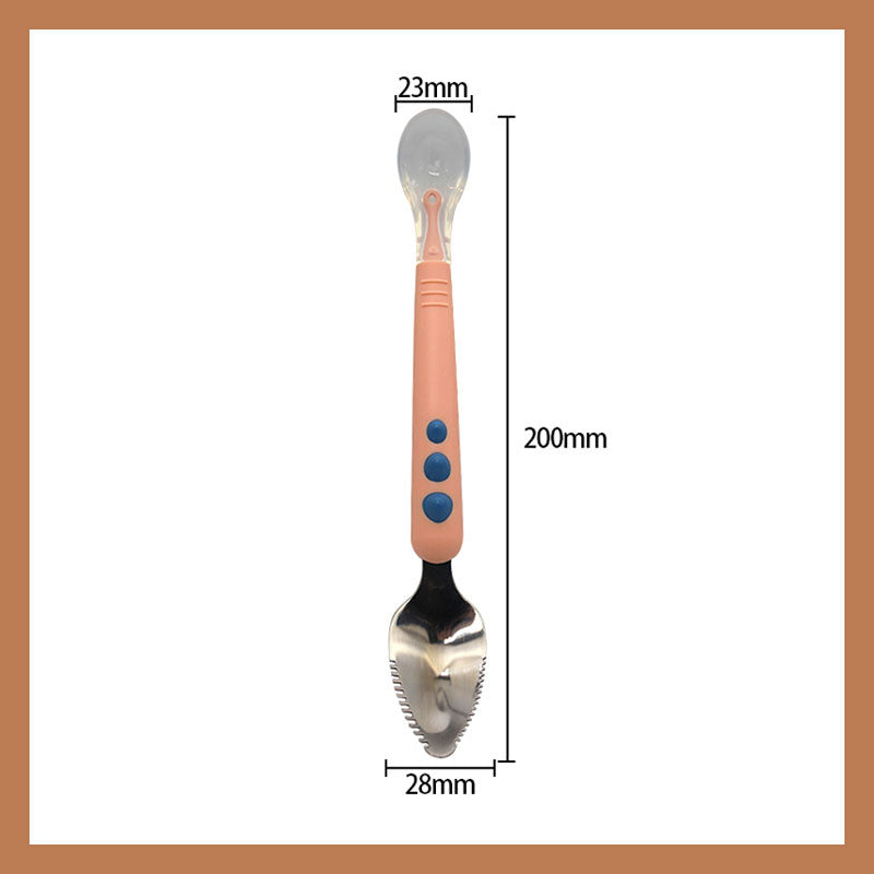 Good-Looking Double-Headed Children's Spoon