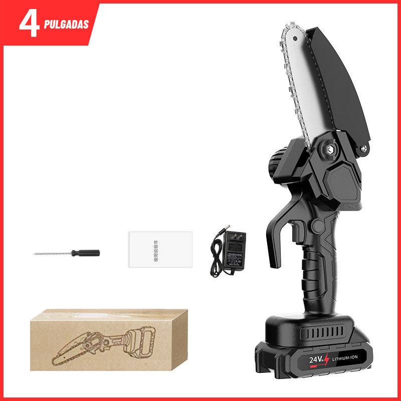 Sierra de cadena eléctrica inalámbrica actualizada/Cordless Mini Chainsaw