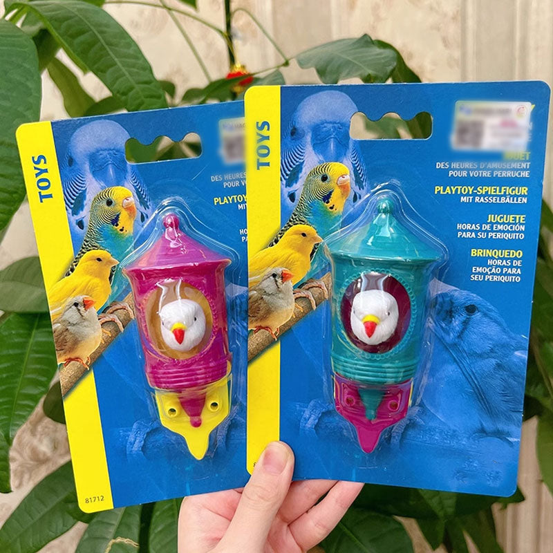 Pet Bird House Standing Pole（Random Color）