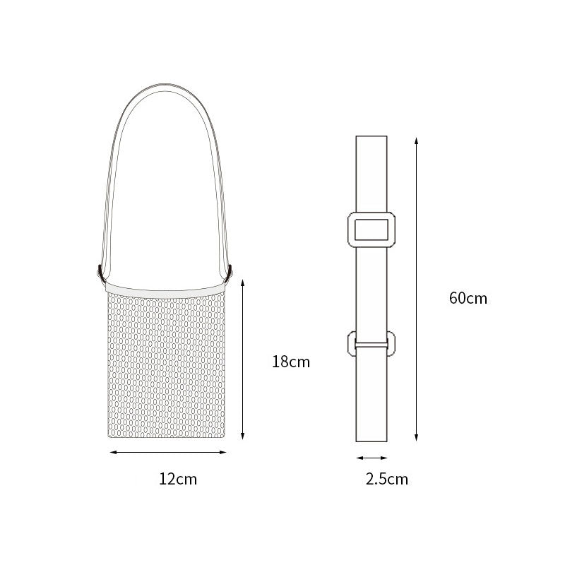 Outdoor Portable Beverage Bottle Water Cup Bag