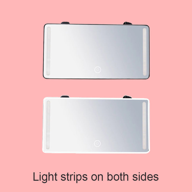 Car Sun Visor Illuminated Makeup Mirror