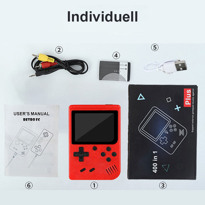 Mini Håndholdt Spillkonsoll/Retro Handheld Game Console