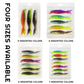 Two-Color Scissors Fishtail Soft Bait
