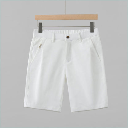 Men'S Straight Suit Shorts