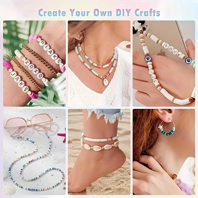 Clay Beads Bracelet Making Kit