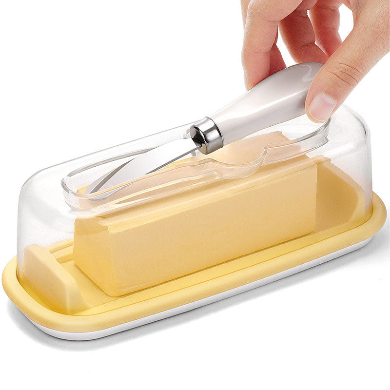 Fresh Butter Box With Lid And Knife