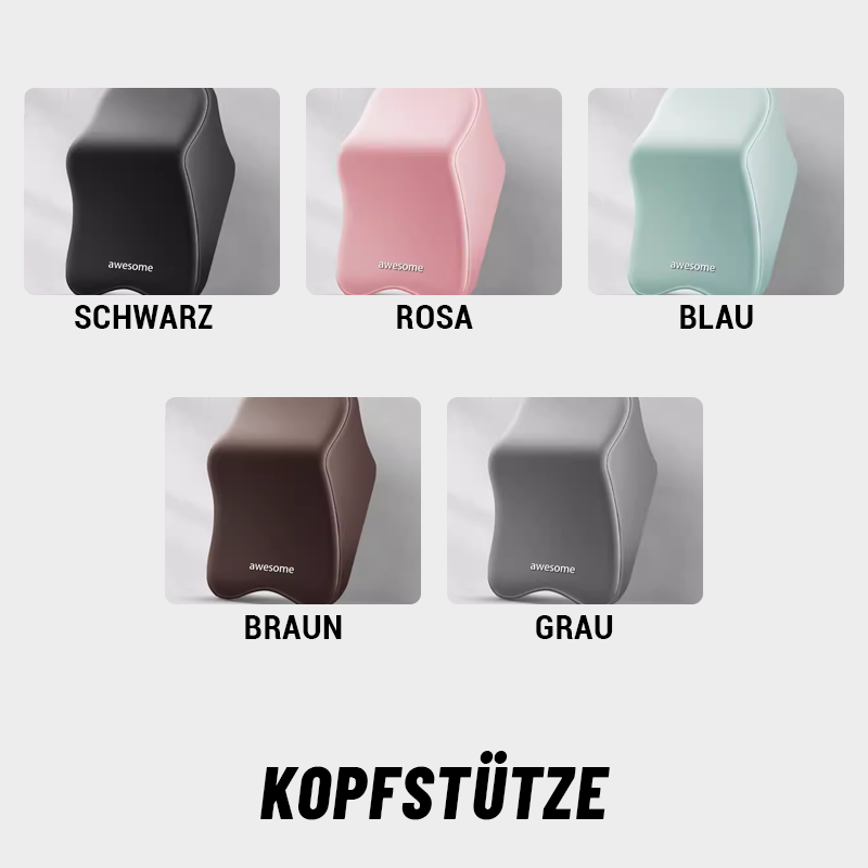 Auto-Kopfstützen- und Taillenstützenset/Car headrest and waist support set