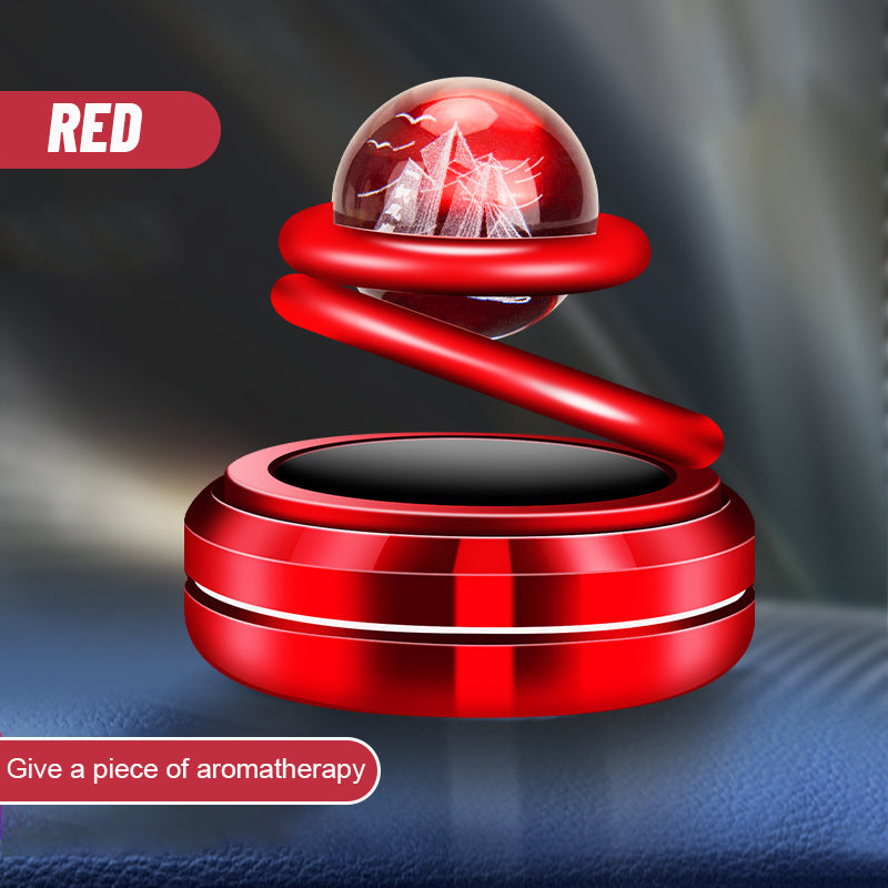 Suspended Solar Car Aromatherapy Ornaments