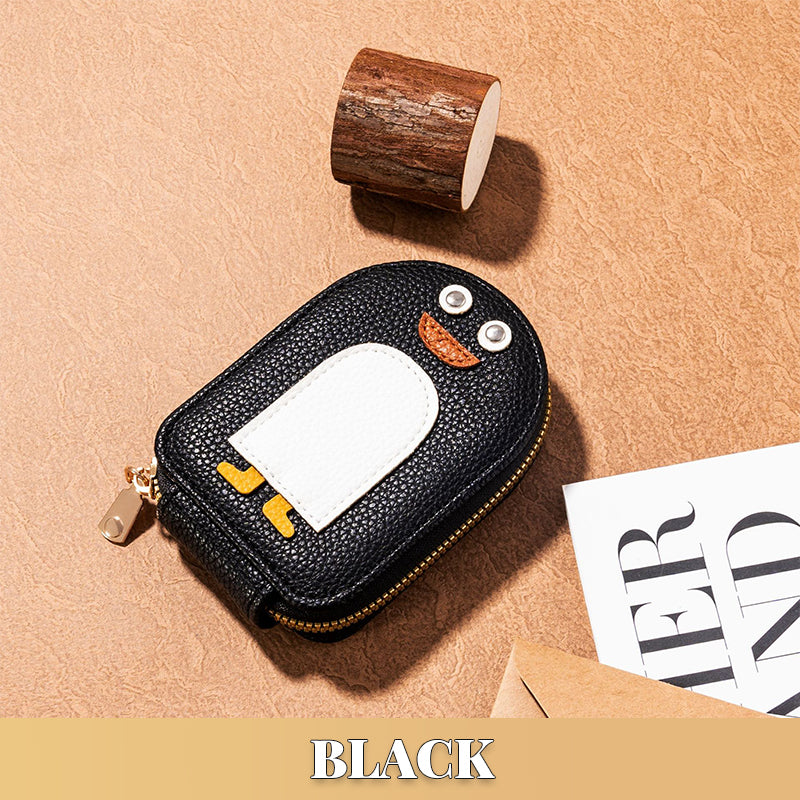 Cartoon Penguin Card Storage Bag