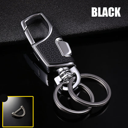 Stainless Steel Car Keychain