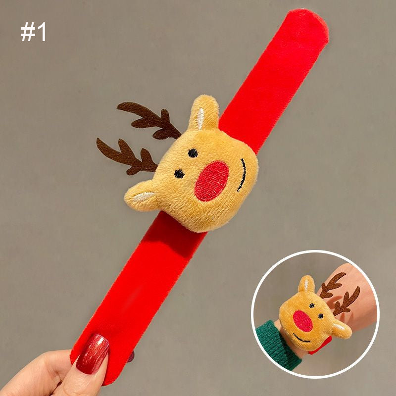 Christmas Snap Ring Buckle Bracelet