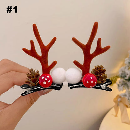 Christmas Antler Hair Clip