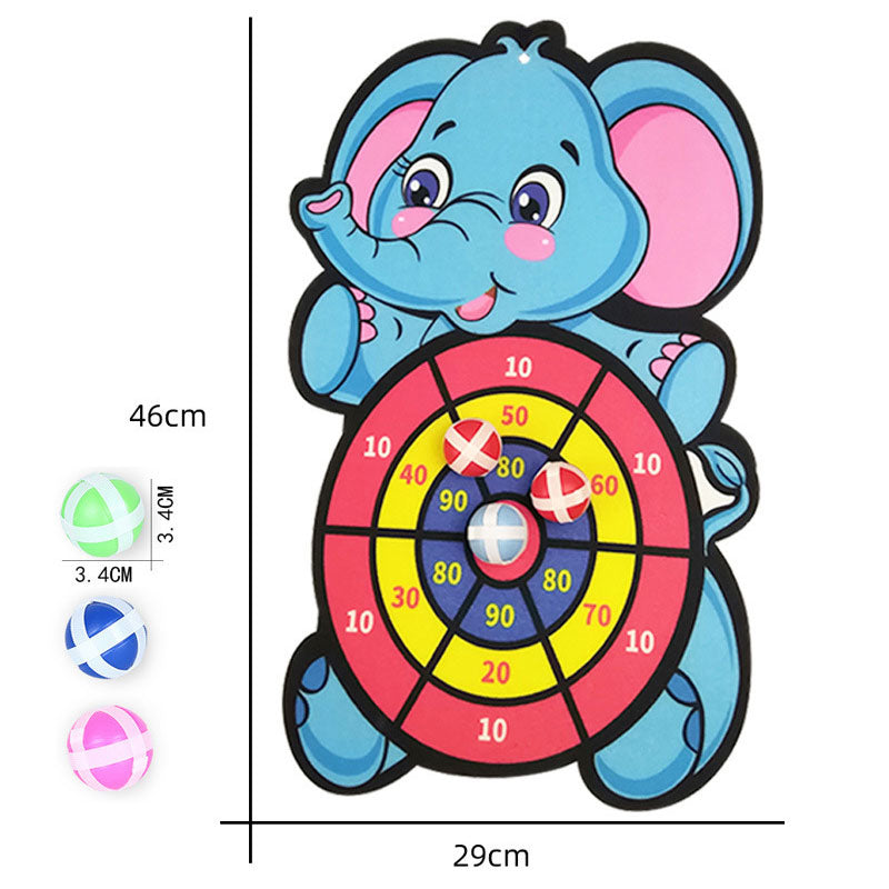 Children'S Dartboard Target Sticky Ball