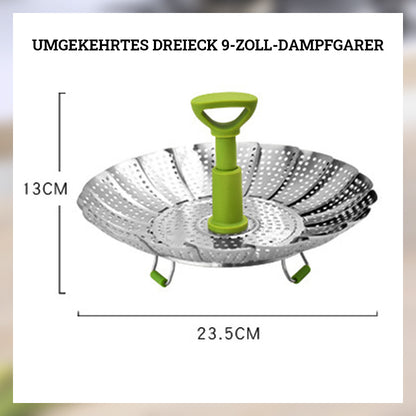 Dampfgarer aus Edelstahl