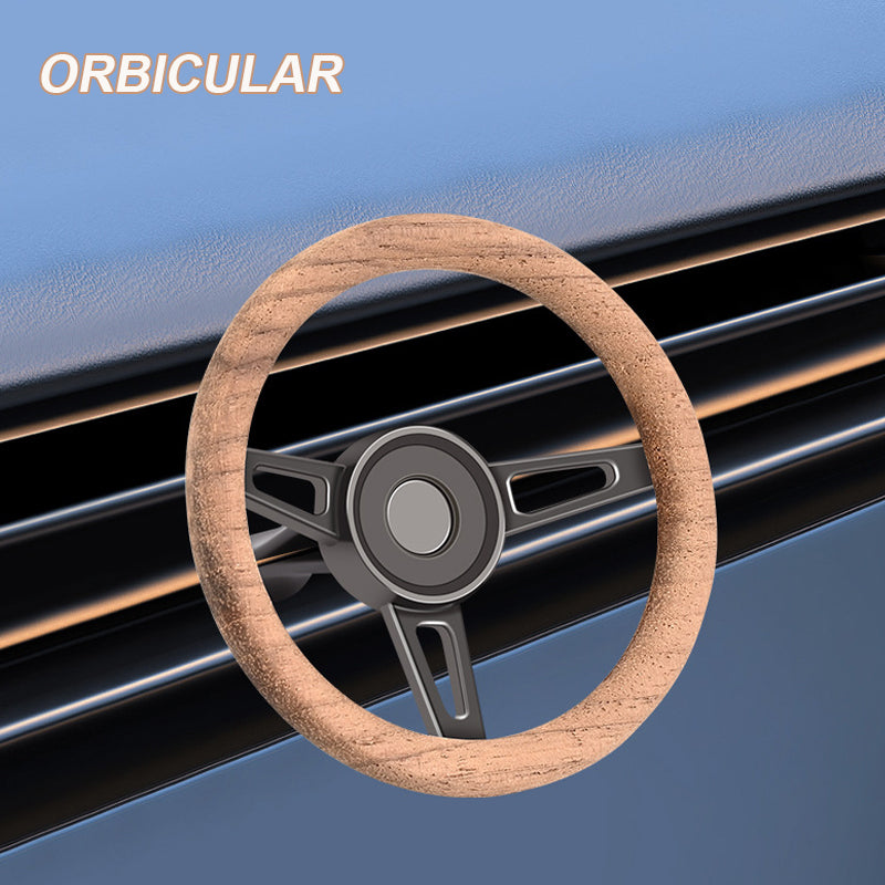 Retro-Walnuss-Auto-Aromatherapie