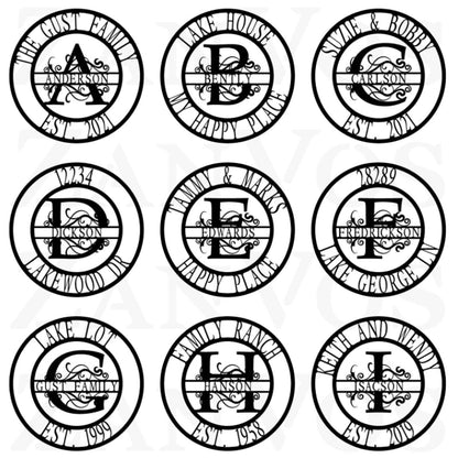 Elaborate Name - Steel Sign