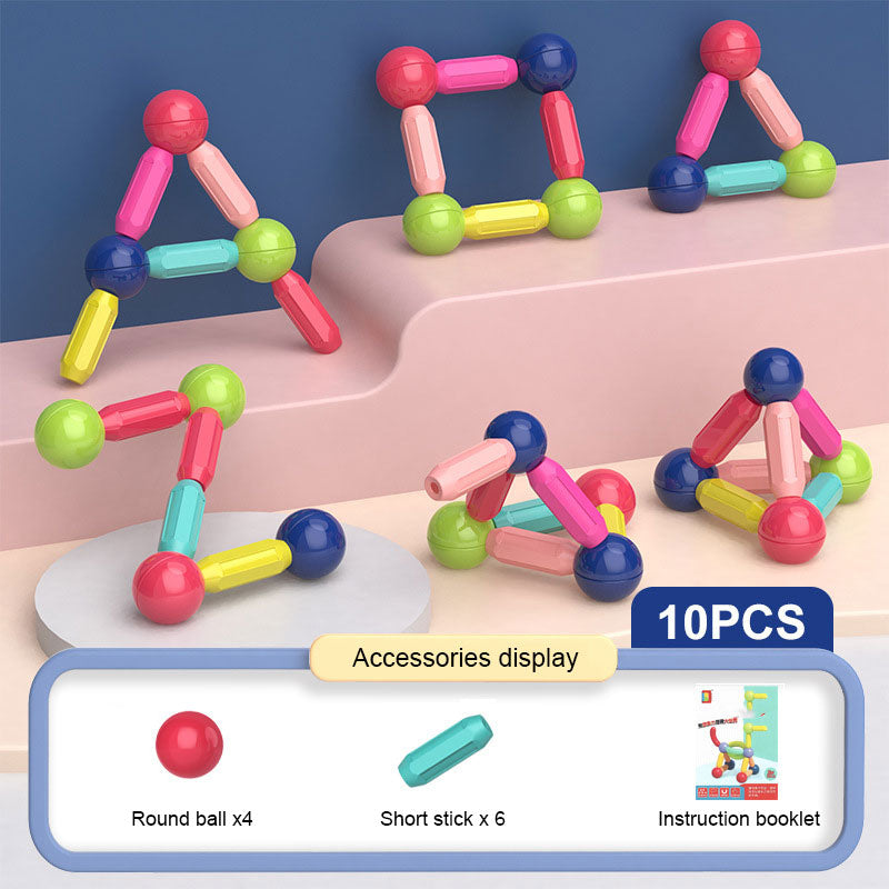 Children'S Ever-Changing Magnetic Stick Building Blocks