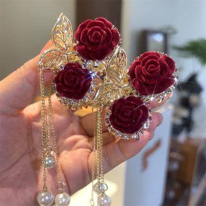 Half Tied Rose Clips🌹