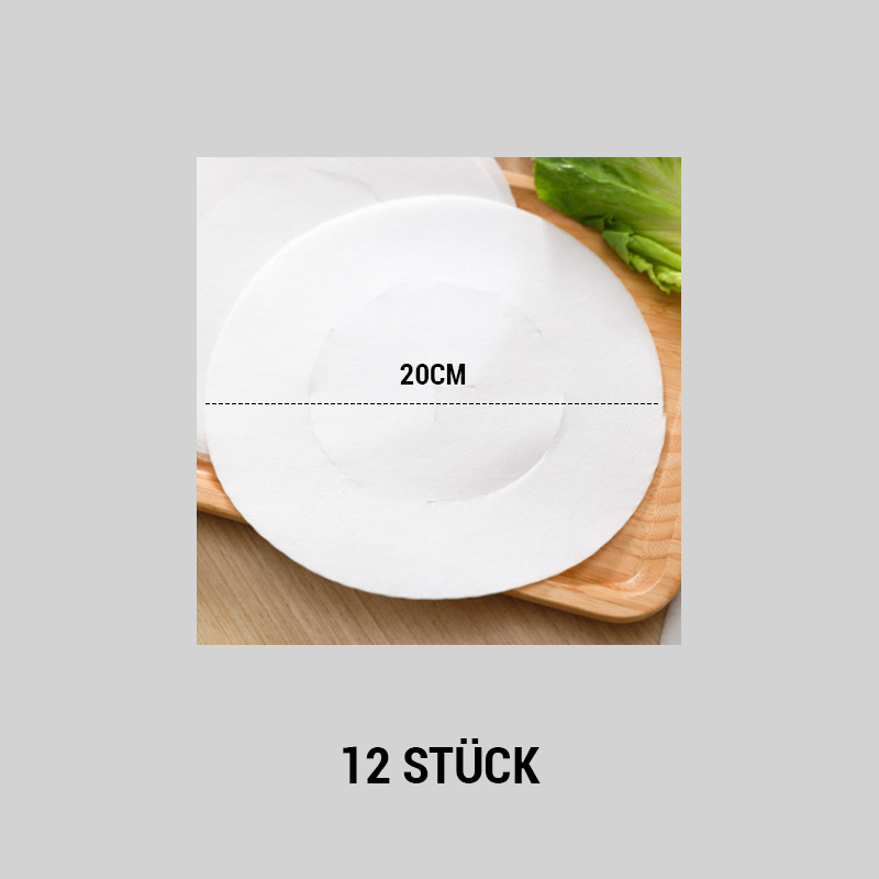 Lebensmittelspezifisches, Ölabsorbierendes Einwegpapier/Food-specific oil-absorbing paper