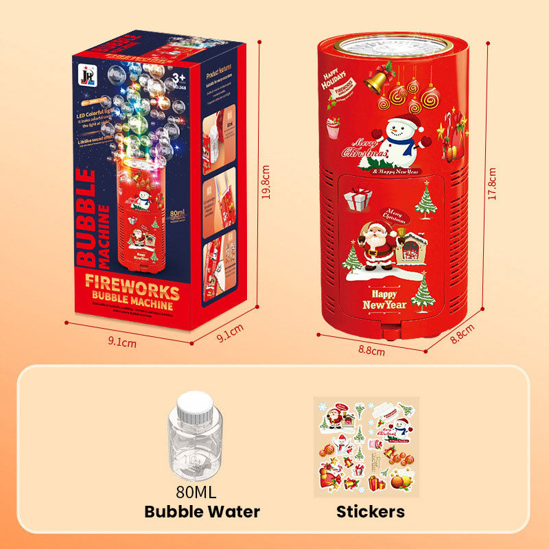 Firework Bubble Machine