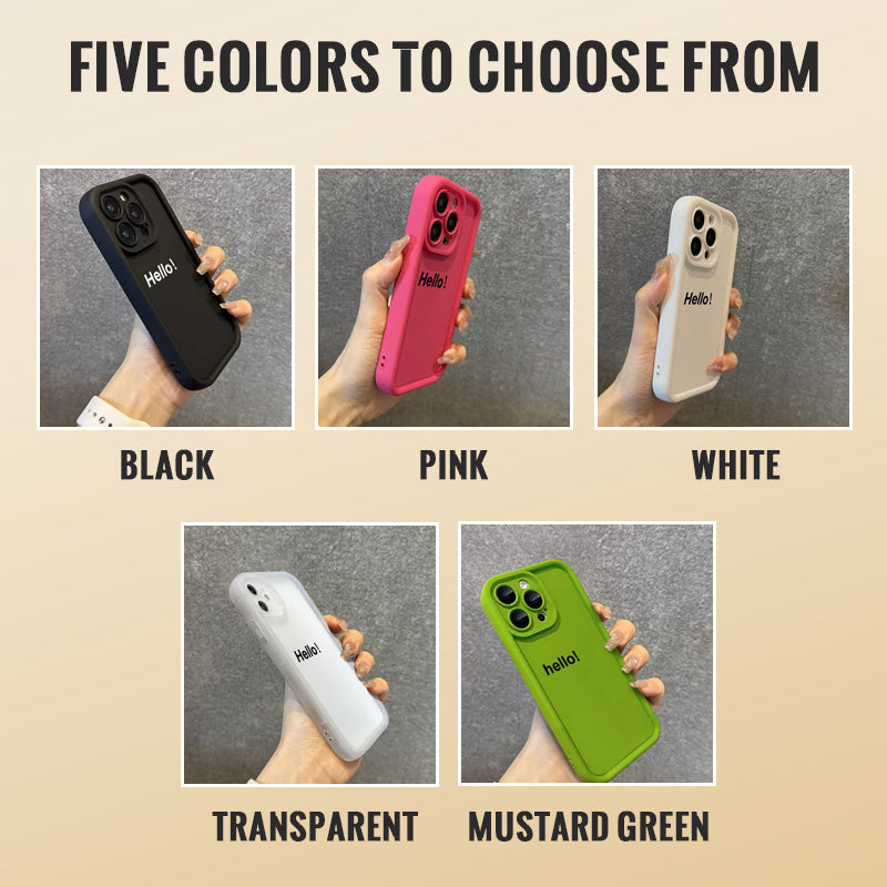 Hello-Pure Color Phone Case