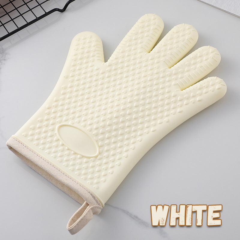Anti-Slip Thickened Silicone Anti-Scald Gloves