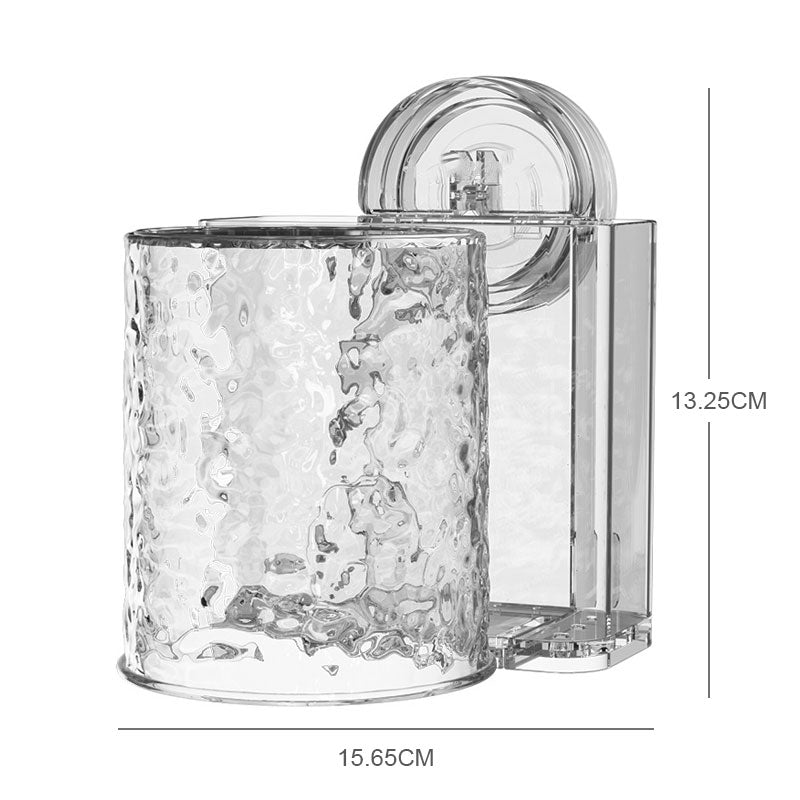 Wall-Mounted Suction Cup Toothbrush Holder