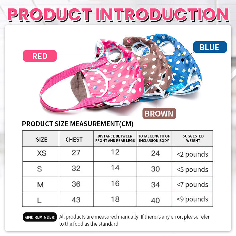 Pet Portable Four Legs Shoulder Bag