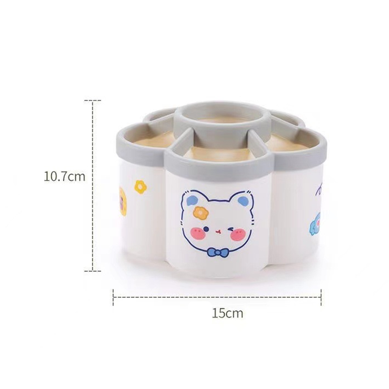 Stylish And Cute 360-Degree Rotating Pen Holder