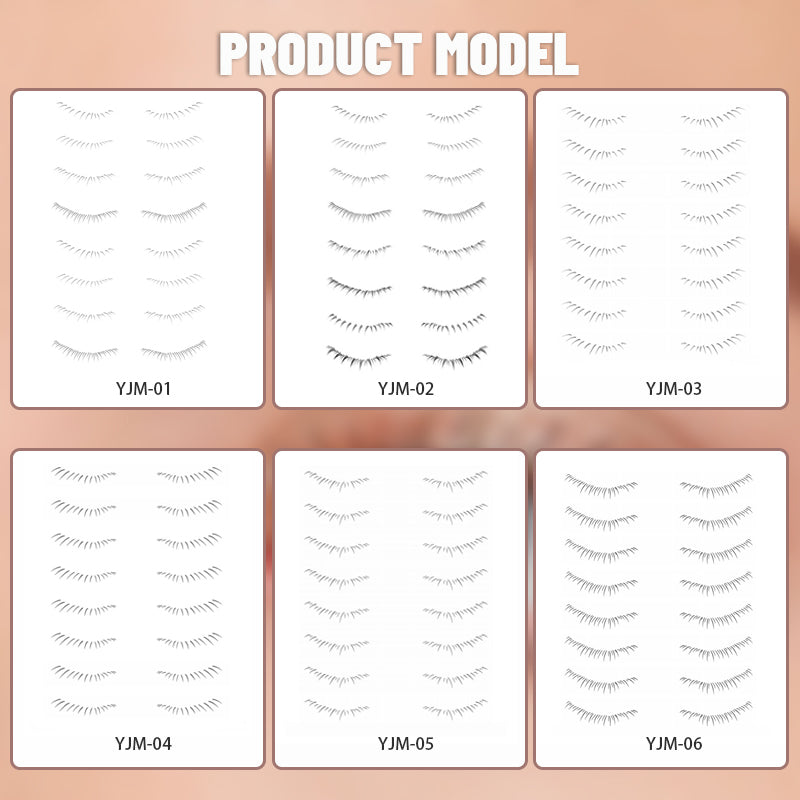 Disposable Waterproof Artificial Eyelash Stickers