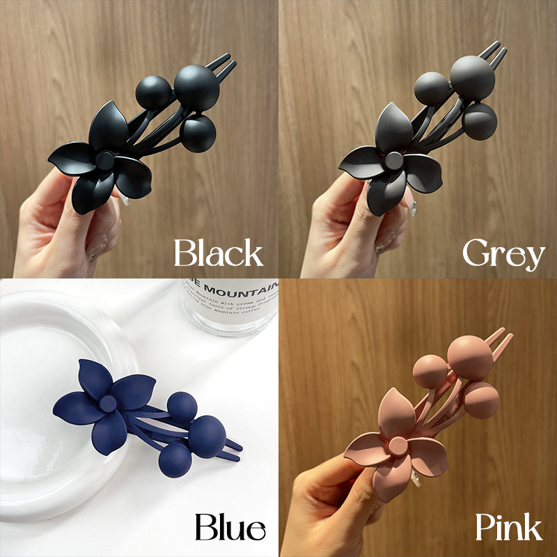 Flower Duckbill Hairpin
