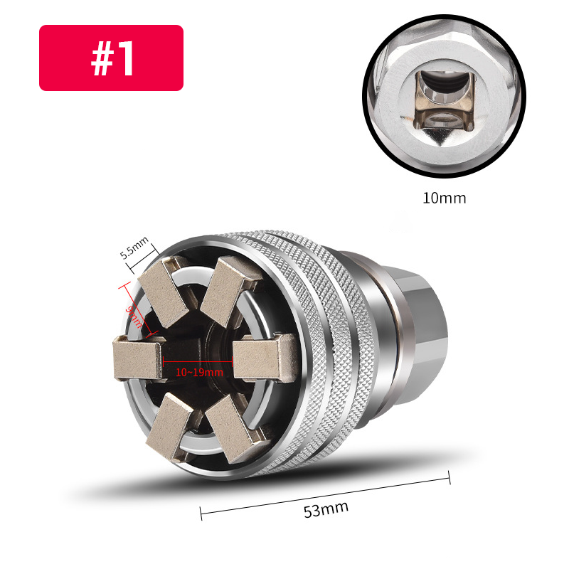 Universal Pipenøkkelsett/Universal socket head wrench set