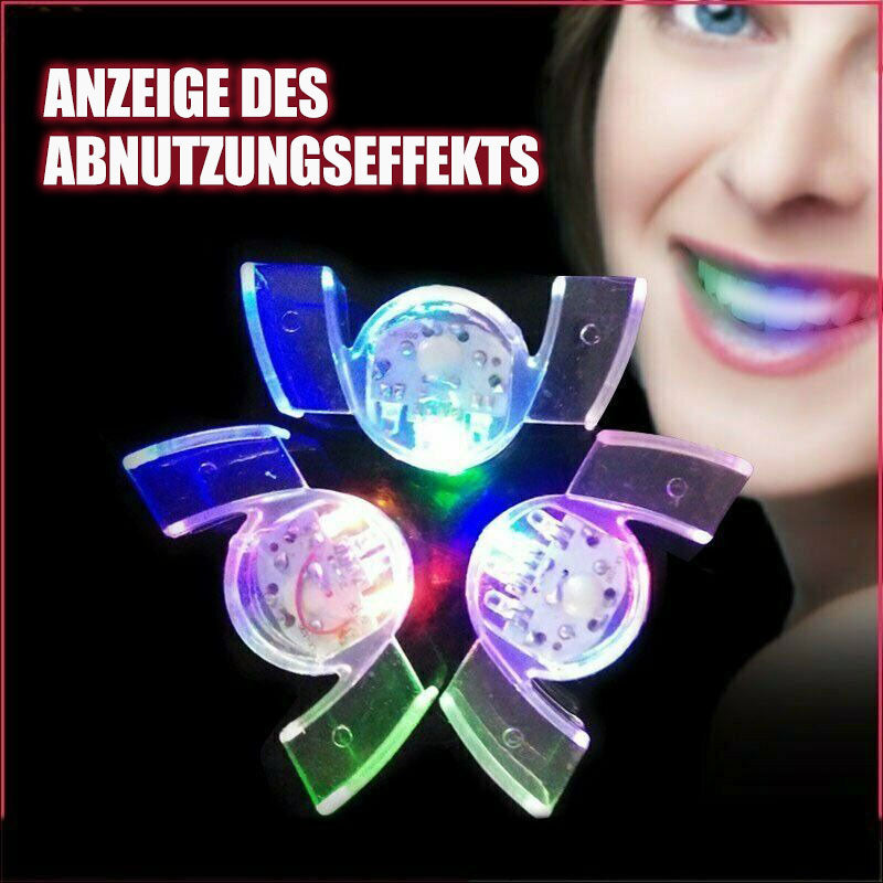 Glitzer-LED-Halloween-Glitzer-Mundbedeckung