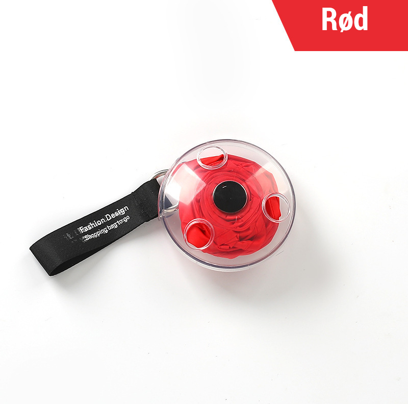 Plate Sammenleggbar Handlepose/Telescopic portable shopping bag