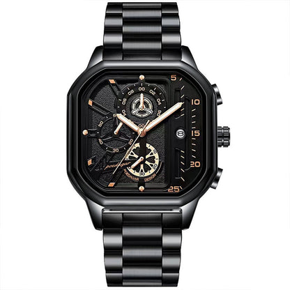 Men's Waterproof Luminous Multifunction Watch