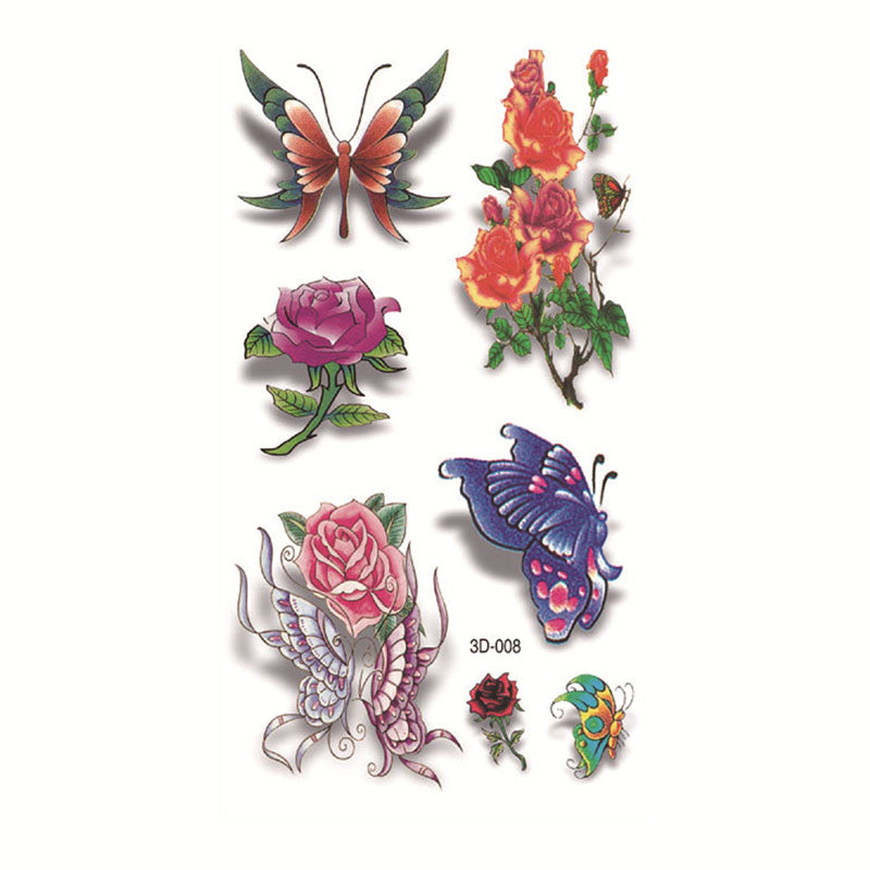 🦋Trendy 3D Tattoo Stickers（10pcs)