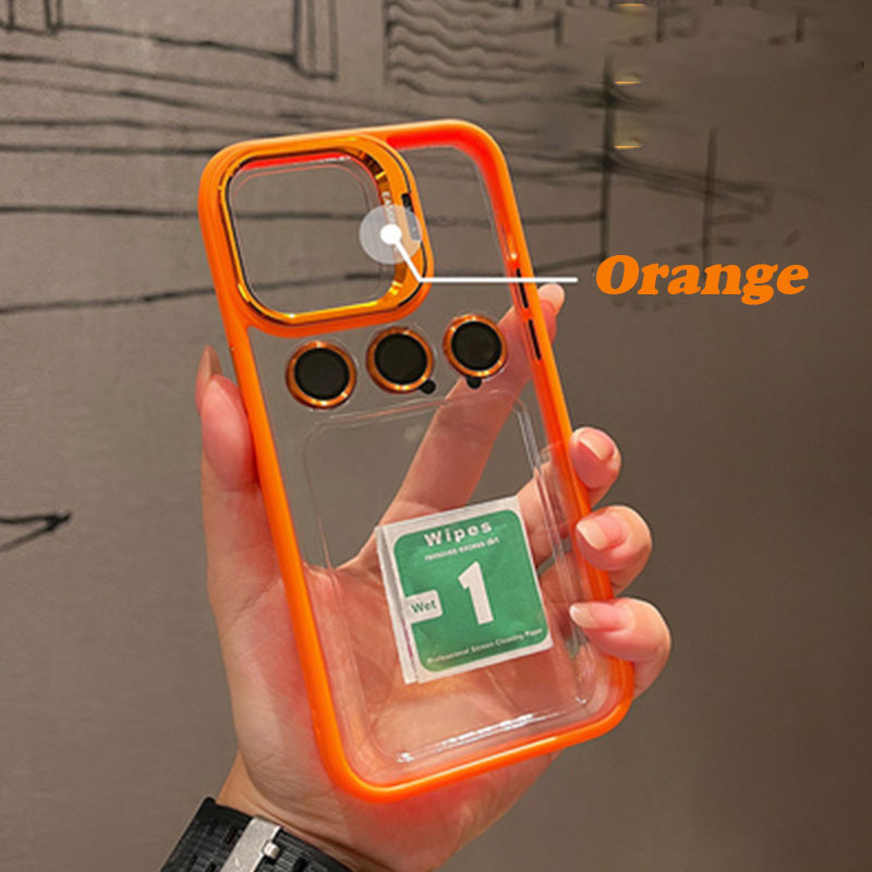 Lens Flip Holder Phone Case