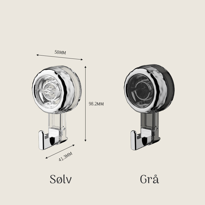 Husholdnings Sporløs Sugekoppkrok/No punching suction cup hook
