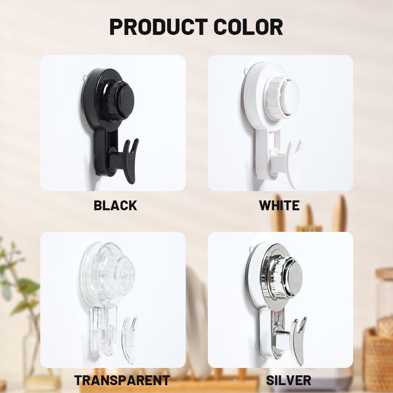 Suction Cup Vacuum Single Hook Hook（2pcs）