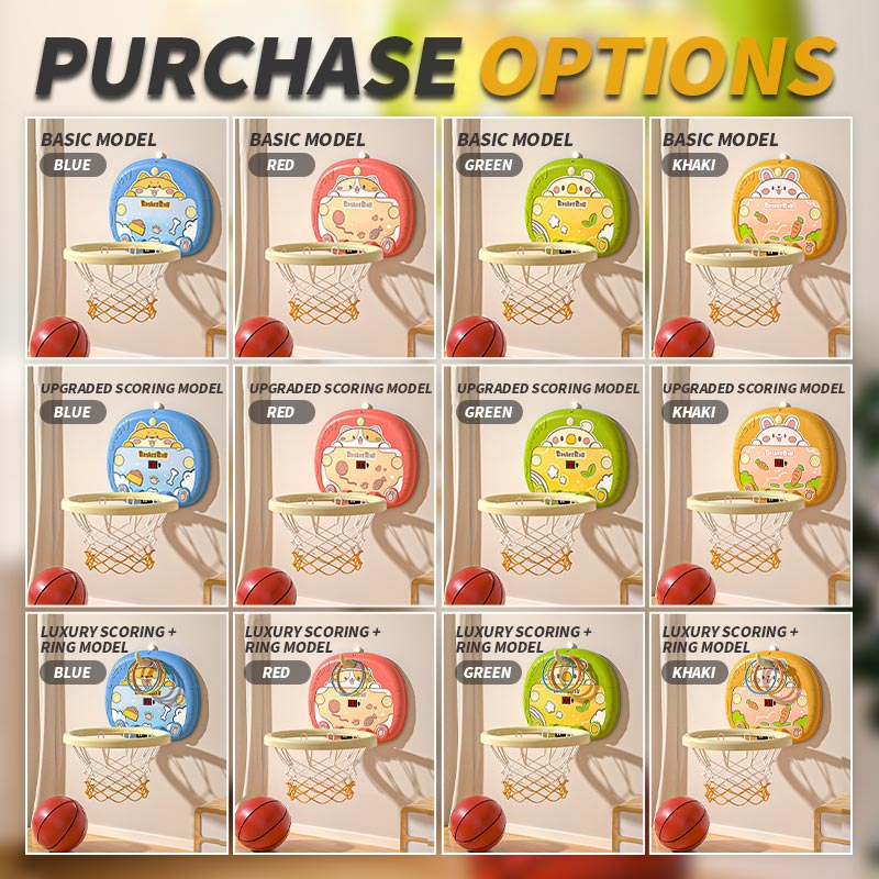 Indoor Hanging Scoring Children'S Basketball Hoop