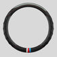 Carbon Fiber Color Block Steering Wheel Cover