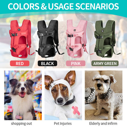 Wrap Pet Chest Backpack