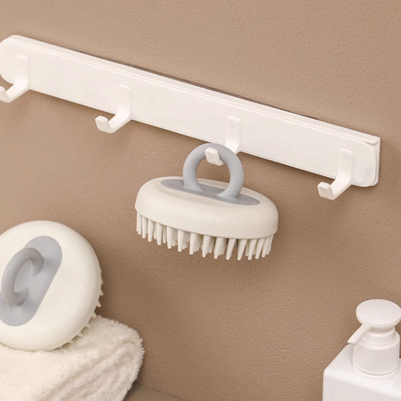Silicone Shampoo Brush Massage Comb